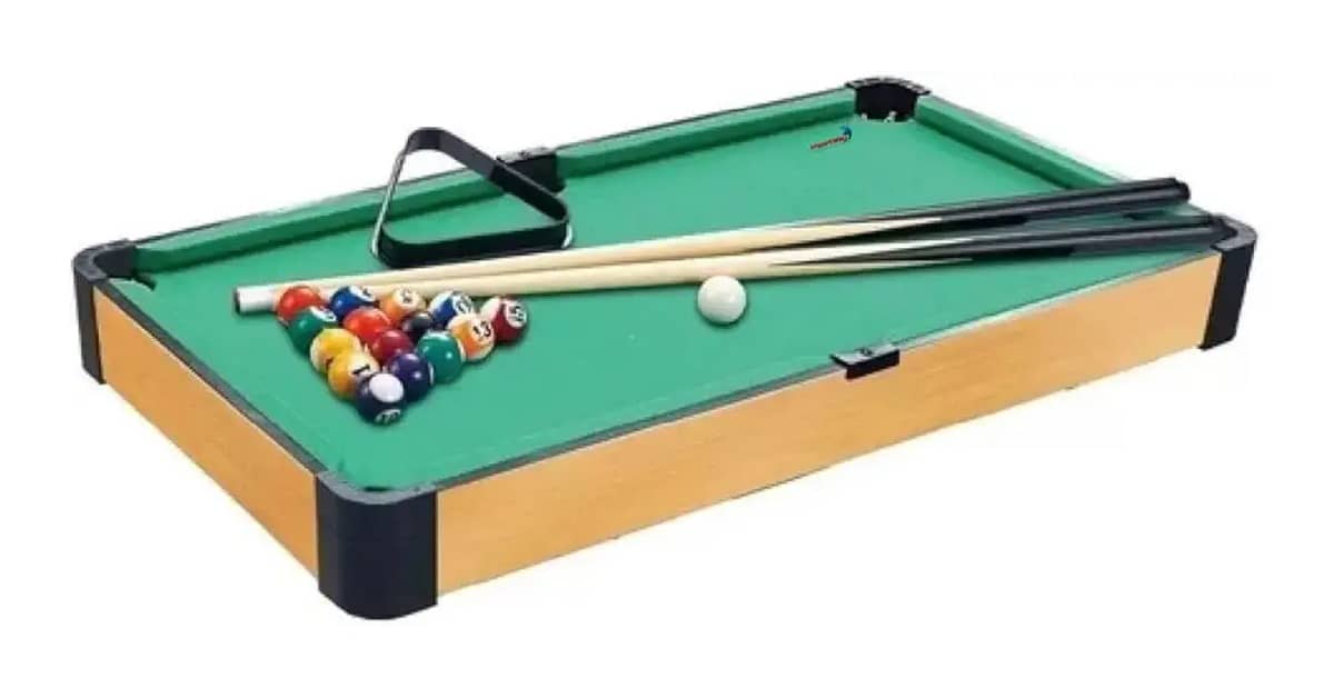 Qual a Melhor mesa de sinuca: Fixas vs Mini Portáteis