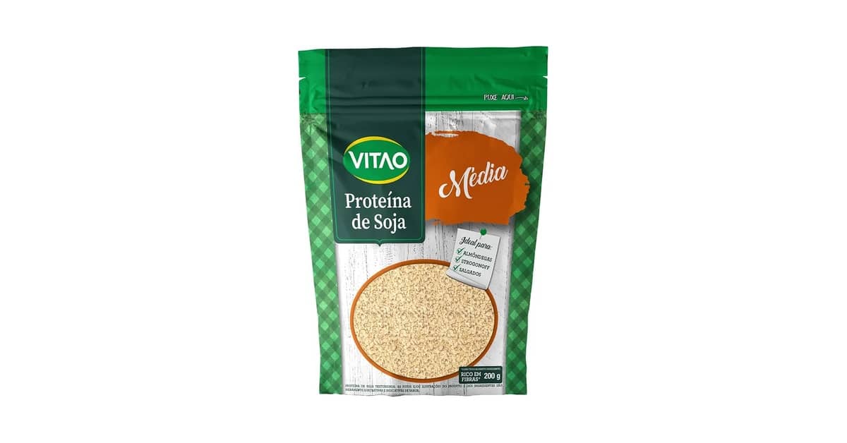 Qual a Melhor proteína de soja texturizada Vegana?