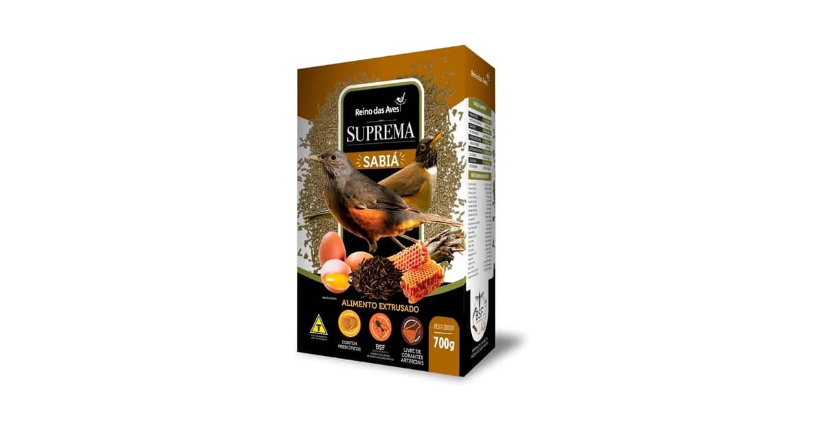 Qual a Melhor Ração para Foguear Sabiá? Top 8 Marcas