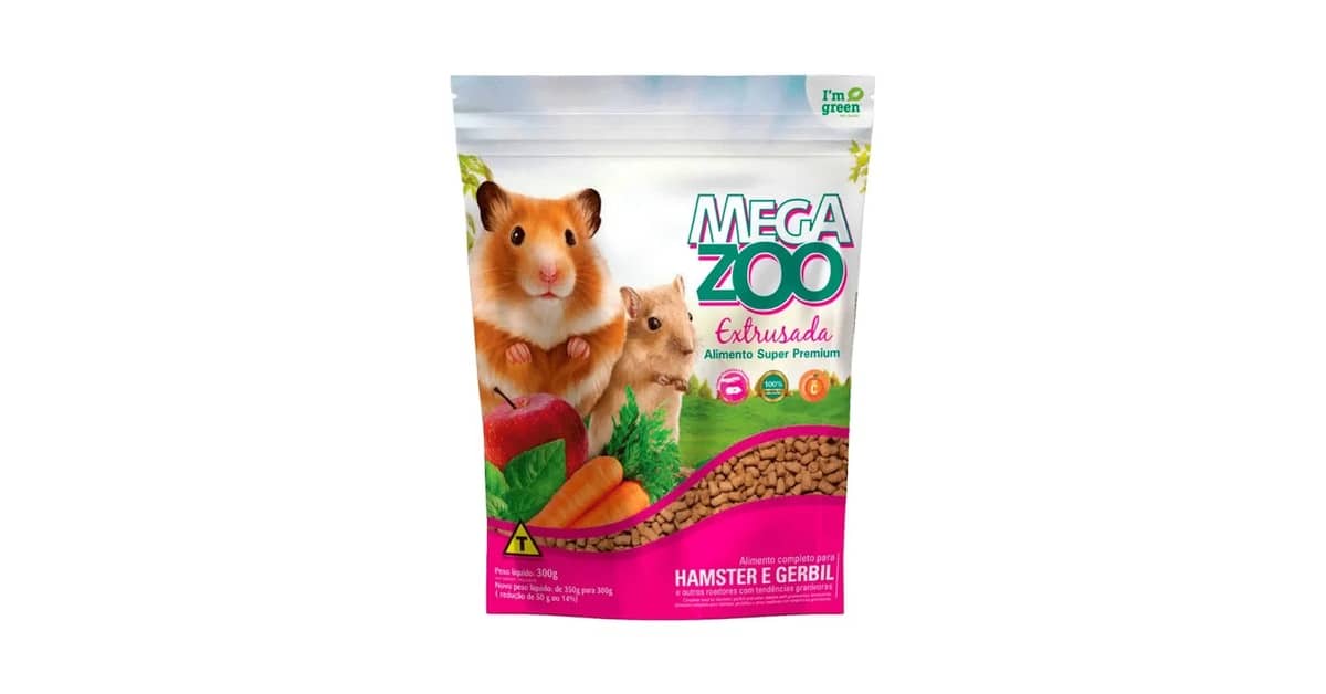 Qual a Melhor ração para hamster: Natural ou Mix?