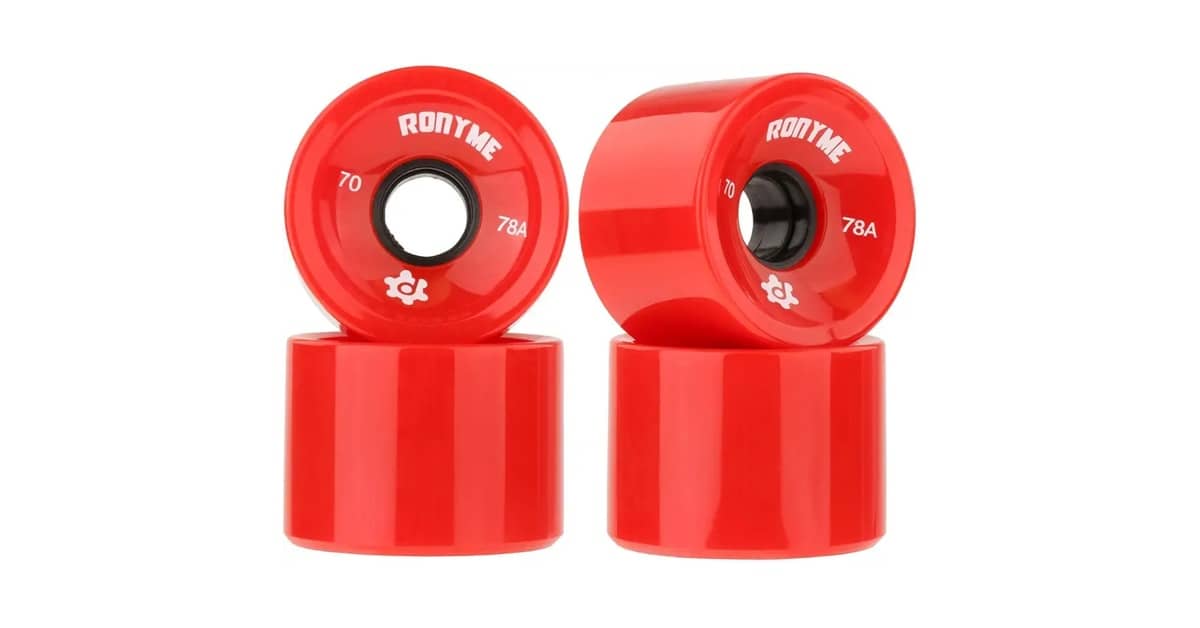 Qual a Melhor roda de longboard para asfalto: Top 10 para Cruise