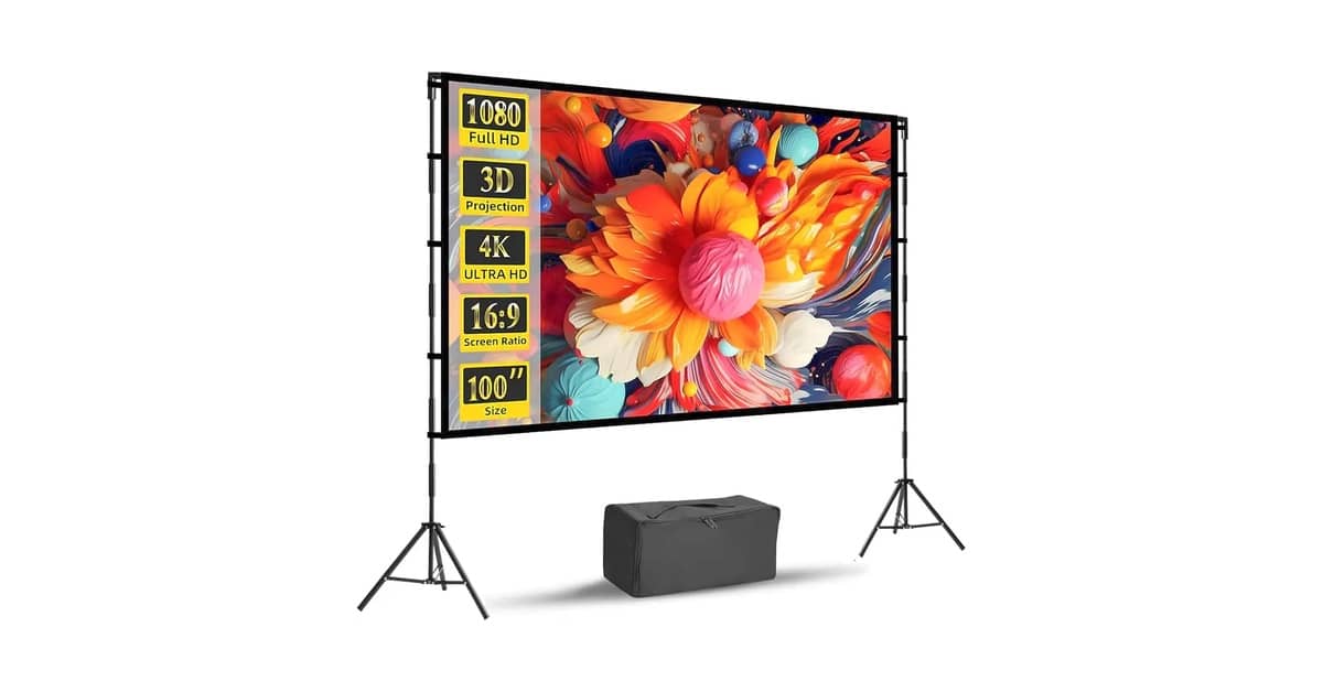 Qual a Melhor tela reflexiva para projetor? Top 10