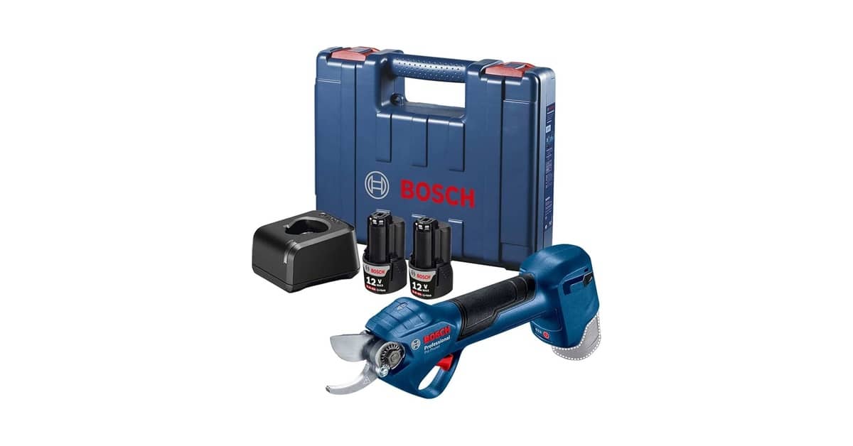 Qual a Melhor tesoura de poda a bateria: 6 Modelos Fortes