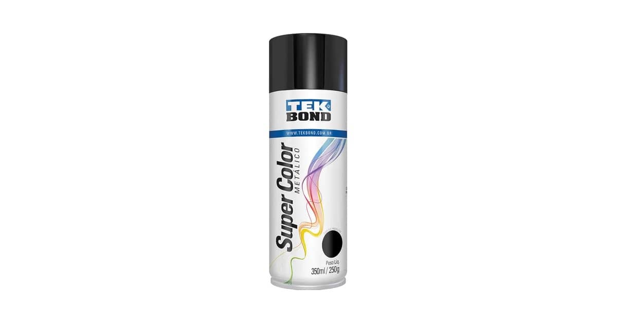 Qual a Melhor Tinta Spray para Pintar Ferro: 10 Tintas Resistentes