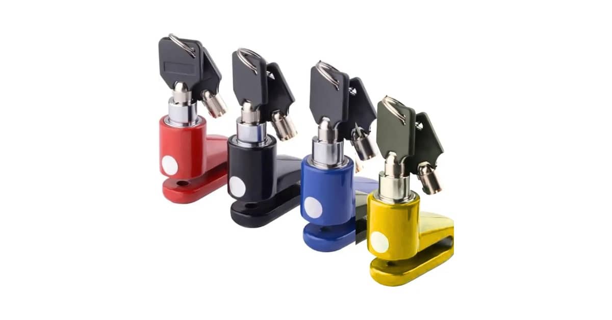 Qual a Melhor trava de disco para moto Com Alarme?