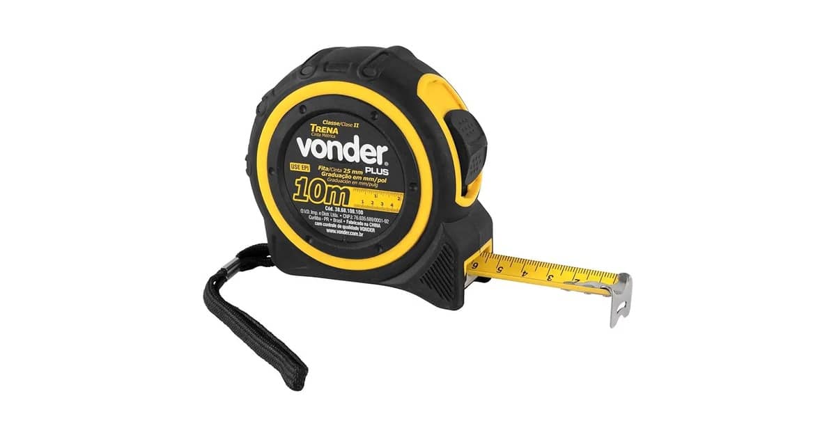 Qual a Melhor trena de 10 metros Para Uso Intenso?