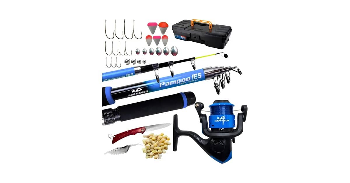 Qual a Melhor vara de pesca para iniciante? 10 Kits Ideais