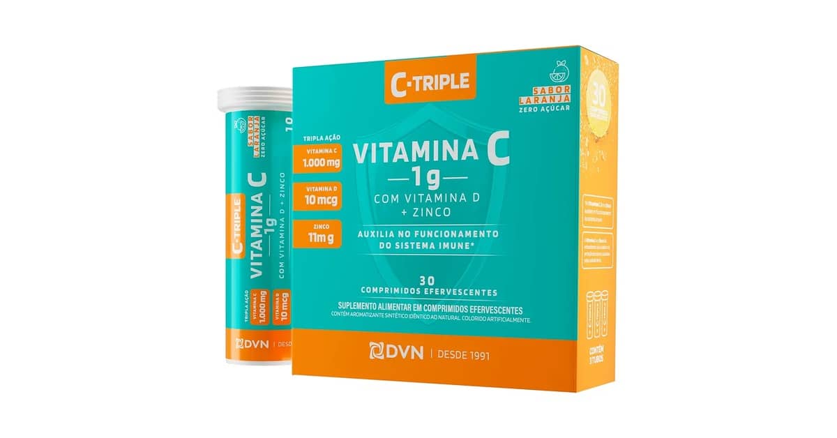 Qual a Melhor Vitamina C com Zinco Efervescente?