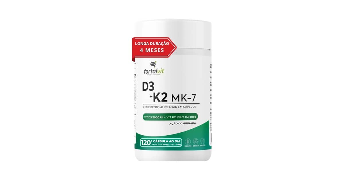 Qual a Melhor Vitamina D3 com K2 MK7: Top 10 Marcas