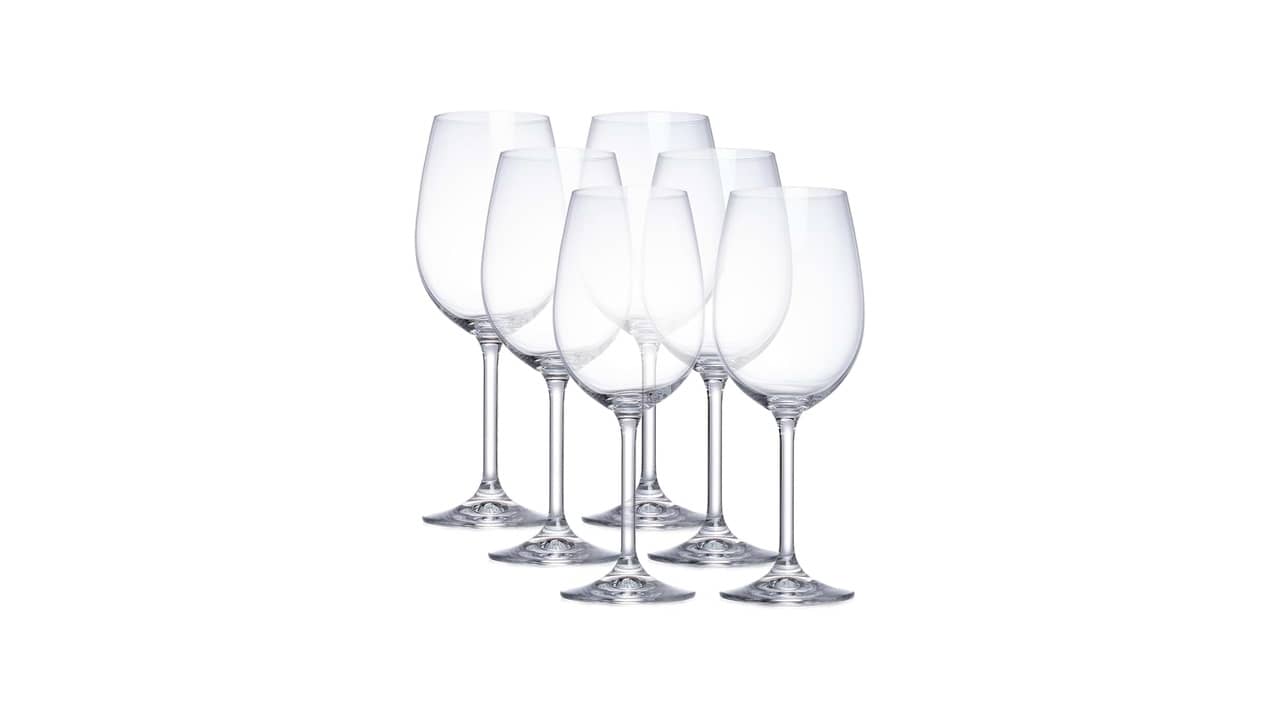 Qual a taça para vinho branco: 10 Opções de Cristal