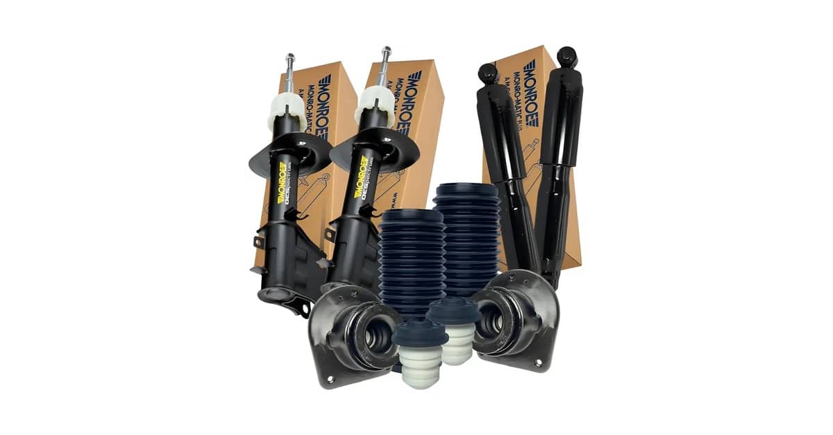 Qual Melhor amortecedor cofap, nakata ou monroe: Comparativo