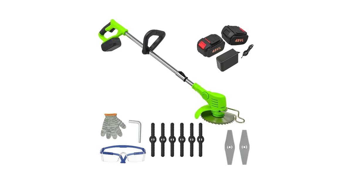 Qual Melhor aparador de grama a bateria: 10 Opções Potentes