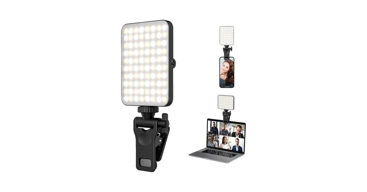 Qual Melhor iphone para fotos de maquiagem: Kit de Iluminação Ideal