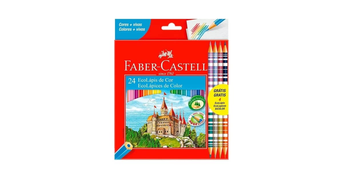Qual Melhor lápis de cor da faber castell? SuperSoft e Clássicos