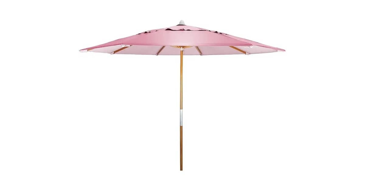 Qual Melhor Ombrelone Madeira ou Alumínio: Análise