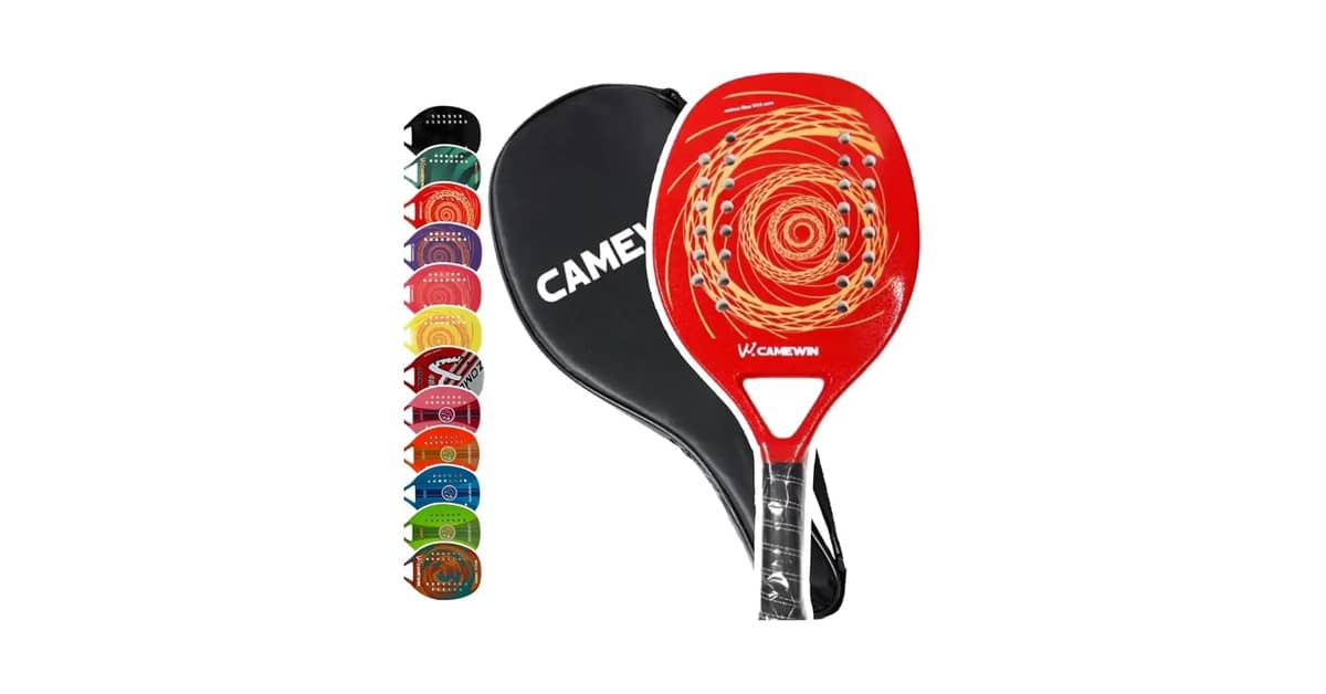 Qual Melhor Raquete de Beach Tennis Fibra de Vidro ou Carbono: Guia
