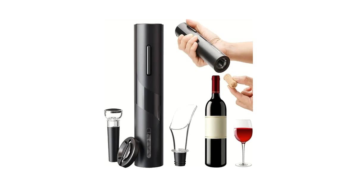 Qual o Melhor Abridor de Vinho Elétrico: Top 10 Kits