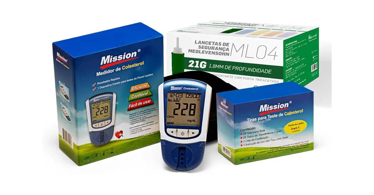 Qual o Melhor aparelho para medir colesterol: 3 Opções Seguras