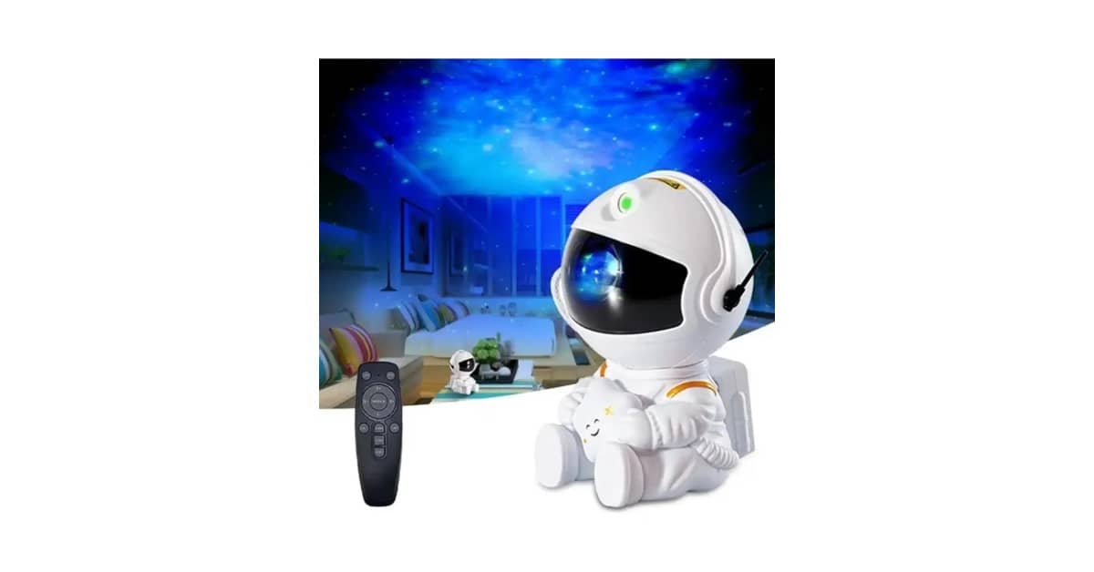 Qual o Melhor Astronauta Projetor com Efeito Real?