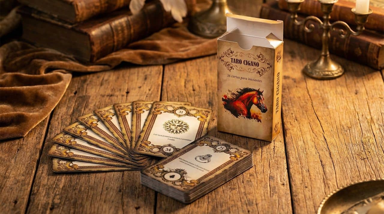 Qual o Melhor Baralho Cigano para Iniciantes: 10 Kits Didáticos
