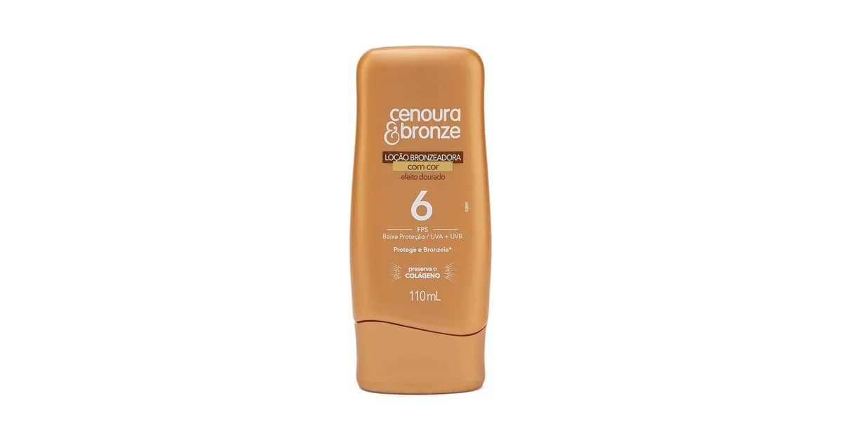 Qual o Melhor Bronzeador Cenoura e Bronze? 9 Opções