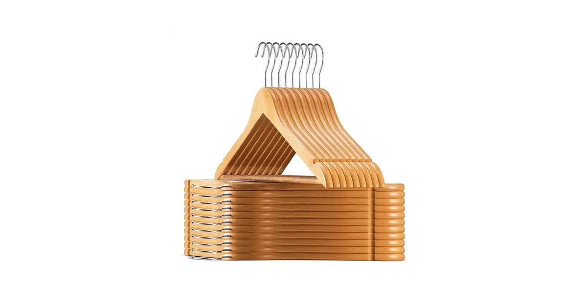 Qual o Melhor Cabide de Madeira? 10 Kits Duráveis