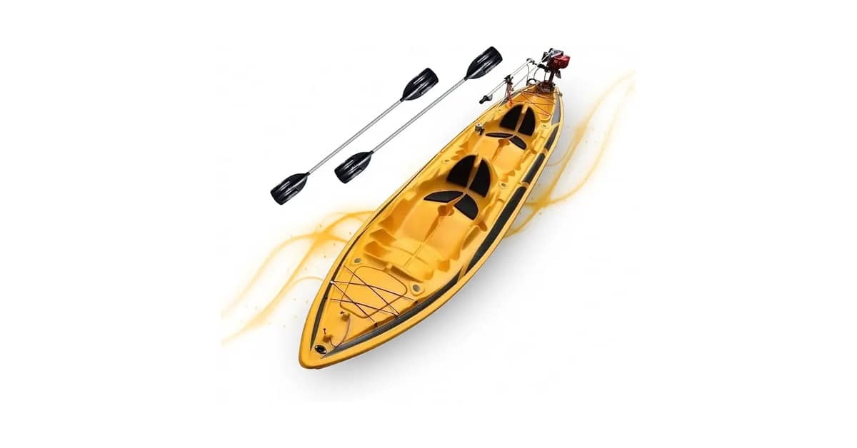 Qual o Melhor caiaque duplo para pesca? 4 Modelos