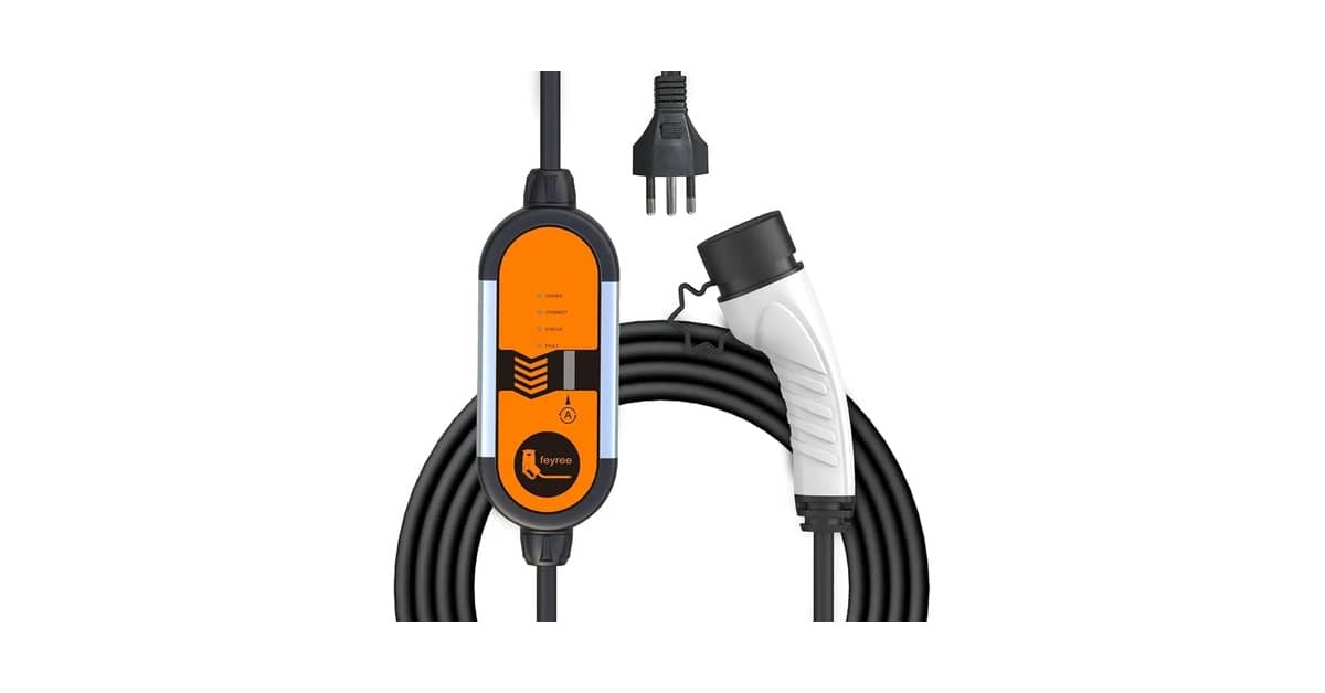 Qual o Melhor carregador portátil para carro Elétrico: Top 9