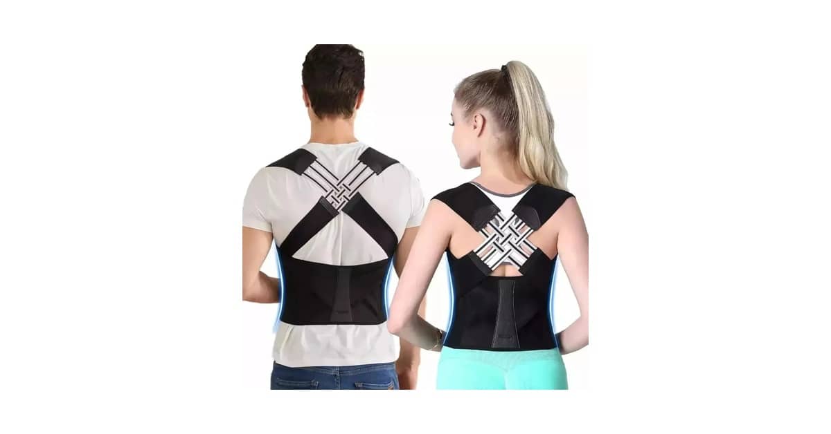 Qual o Melhor corretor postural masculino para Coluna?