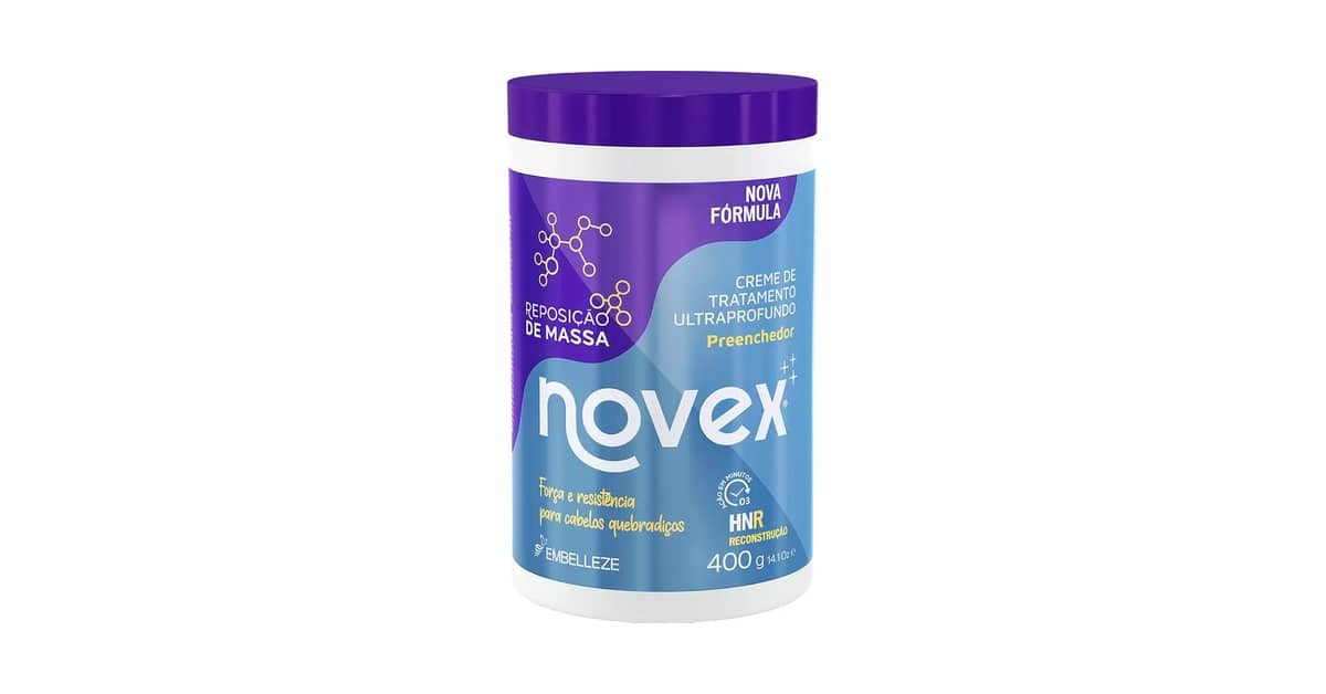 Qual o Melhor creme novex para cabelos com química? 8 Opções de Resgate