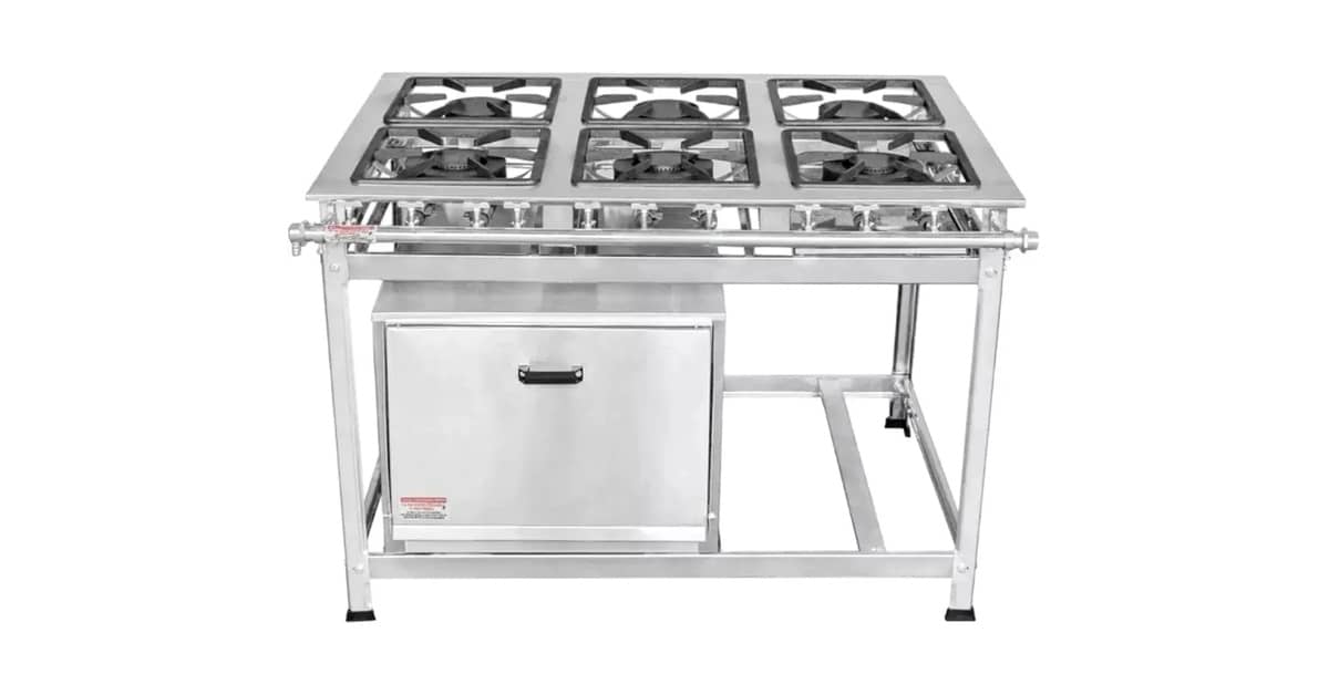 Qual o Melhor Fogão Industrial 6 Bocas com Forno para Restaurantes?