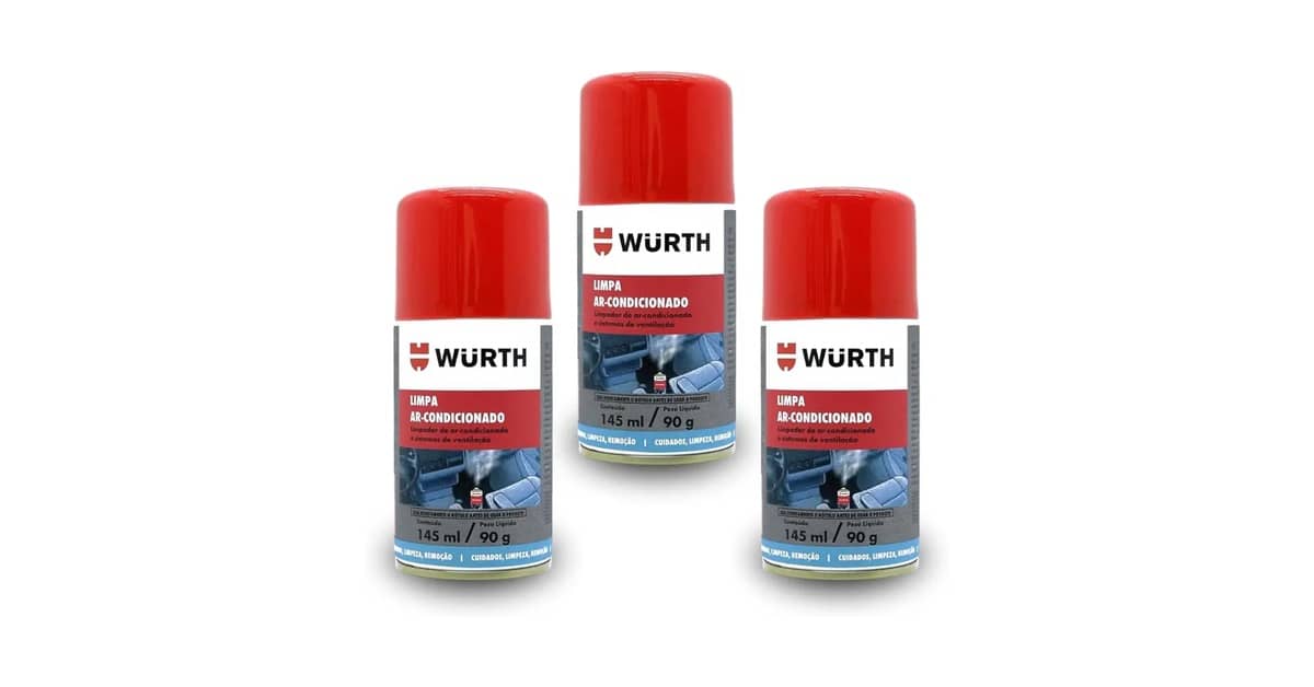 Qual o Melhor Higienizador de Ar Condicionado Automotivo Wurth: Guia Completo