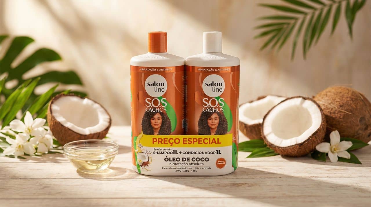 Qual o Melhor kit da salon line para cabelos cacheados? 10 Opções de Nutrição