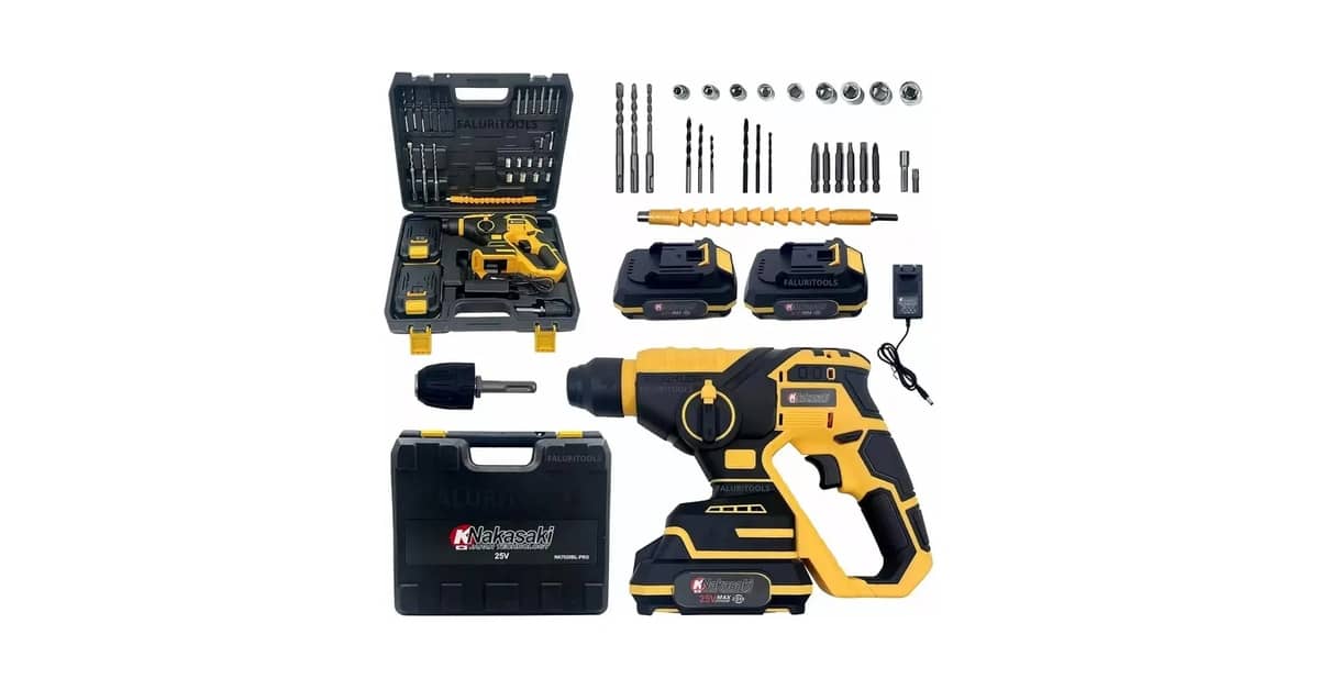 Qual o Melhor Martelete a Bateria? Top 10 Potentes