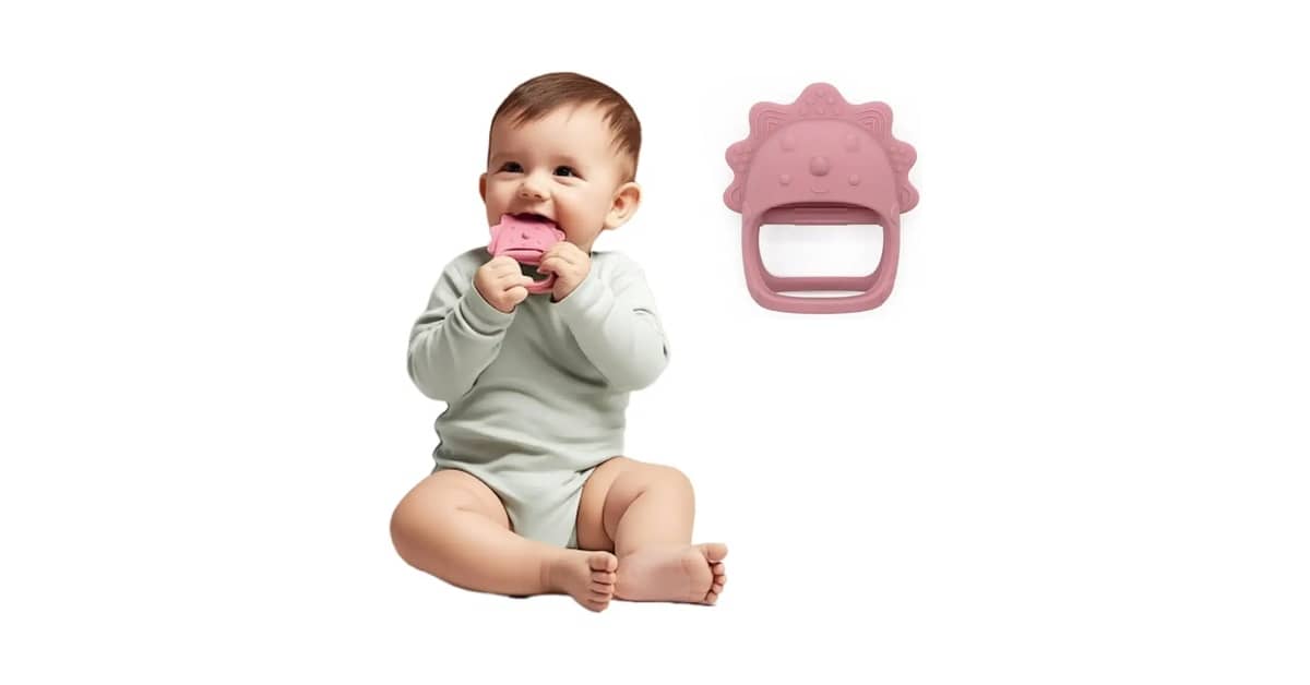 Qual o Melhor mordedor para bebê de 3 meses? 10 Opções Seguras