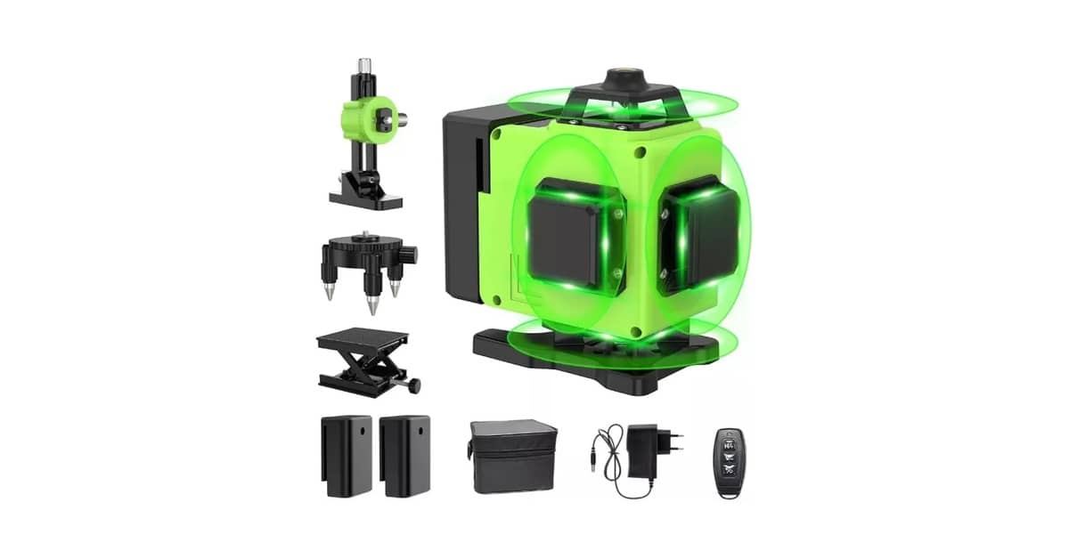 Qual o Melhor nível a laser 16 linhas: Top 10 Profissionais