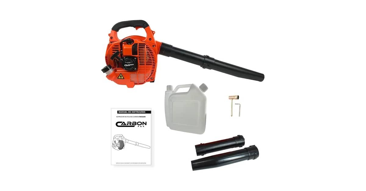 Qual o Melhor soprador de folhas a gasolina Potente?