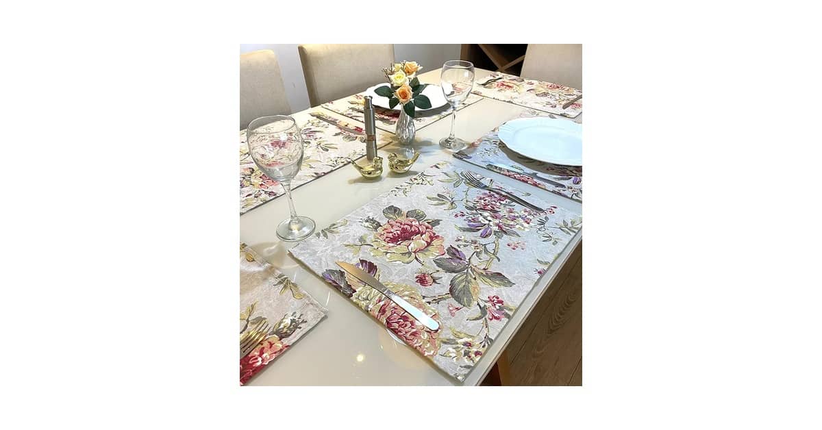 Qual o Melhor tecido para jogo americano: Guia de Materiais