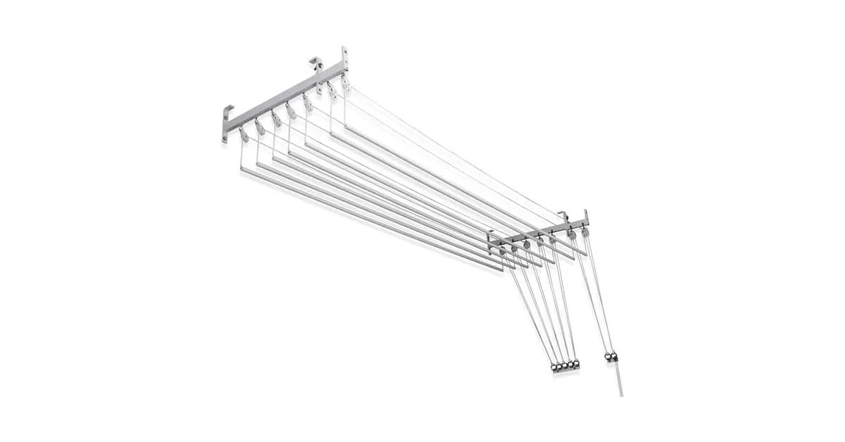 Qual o Melhor varal de teto para apartamento? 10 Opções Duráveis