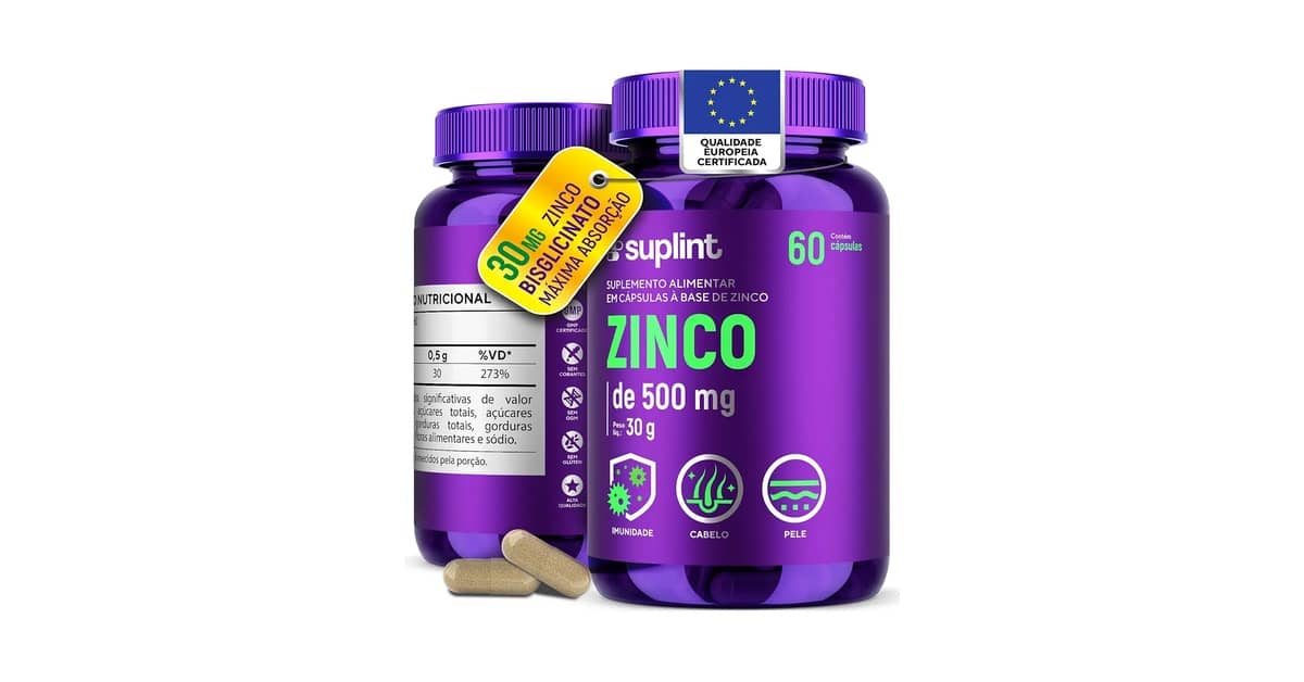 Qual o Melhor zinco para o homem: 10 Opções para Força e Imunidade