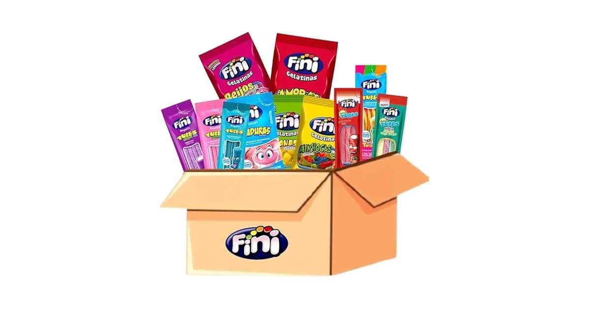 Qual o principal produto usado para fazer as balas fini: Gelatina e 3 Opções