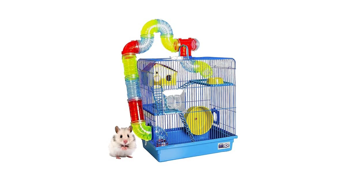 Qual o tamanho ideal de gaiola para hamster: Guia e Top 10