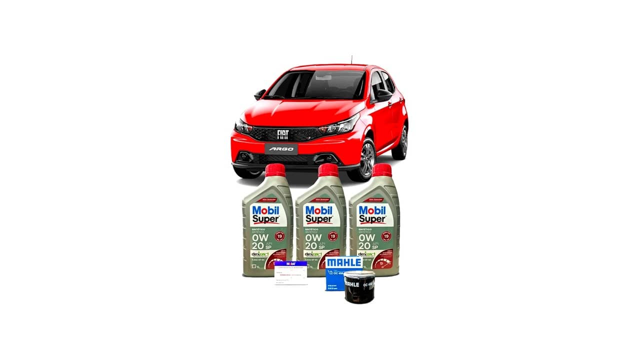 Qual Óleo Usar no Fiat Argo: O Melhor Kit 0w20