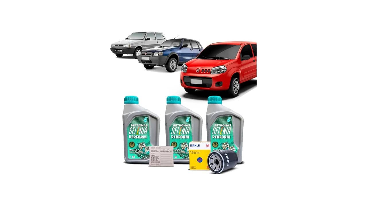 Qual Óleo Usar no Fiat Uno Mille Electronic? O Kit