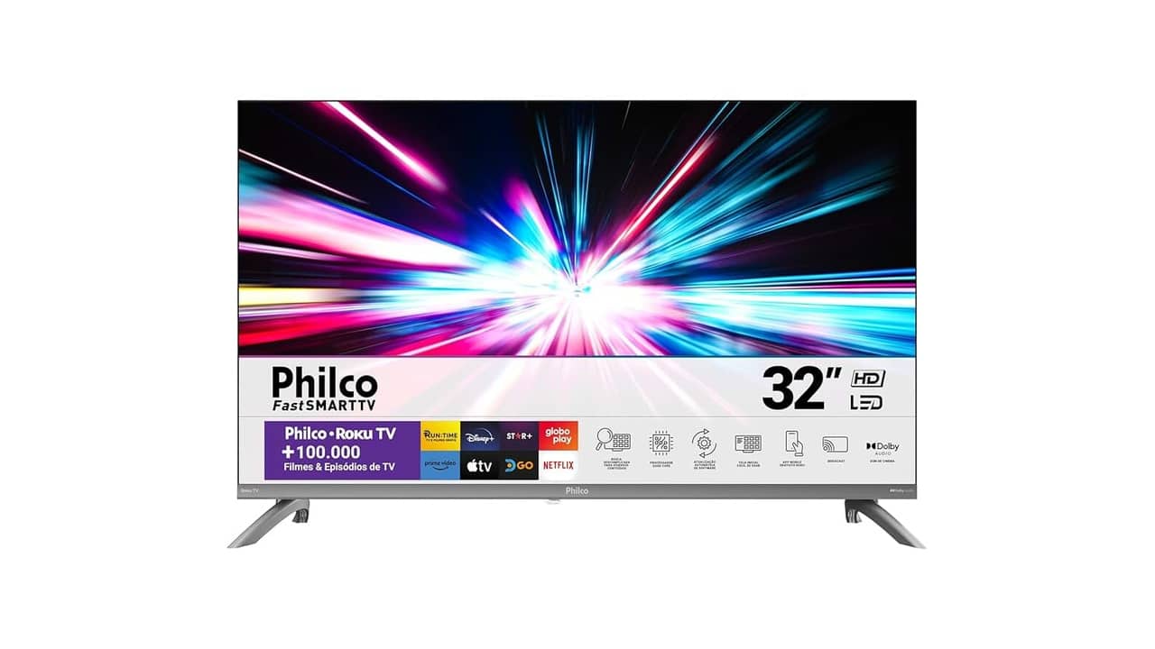 Smart TV 32 em Oferta: 10 Modelos com HDR e Processador AI