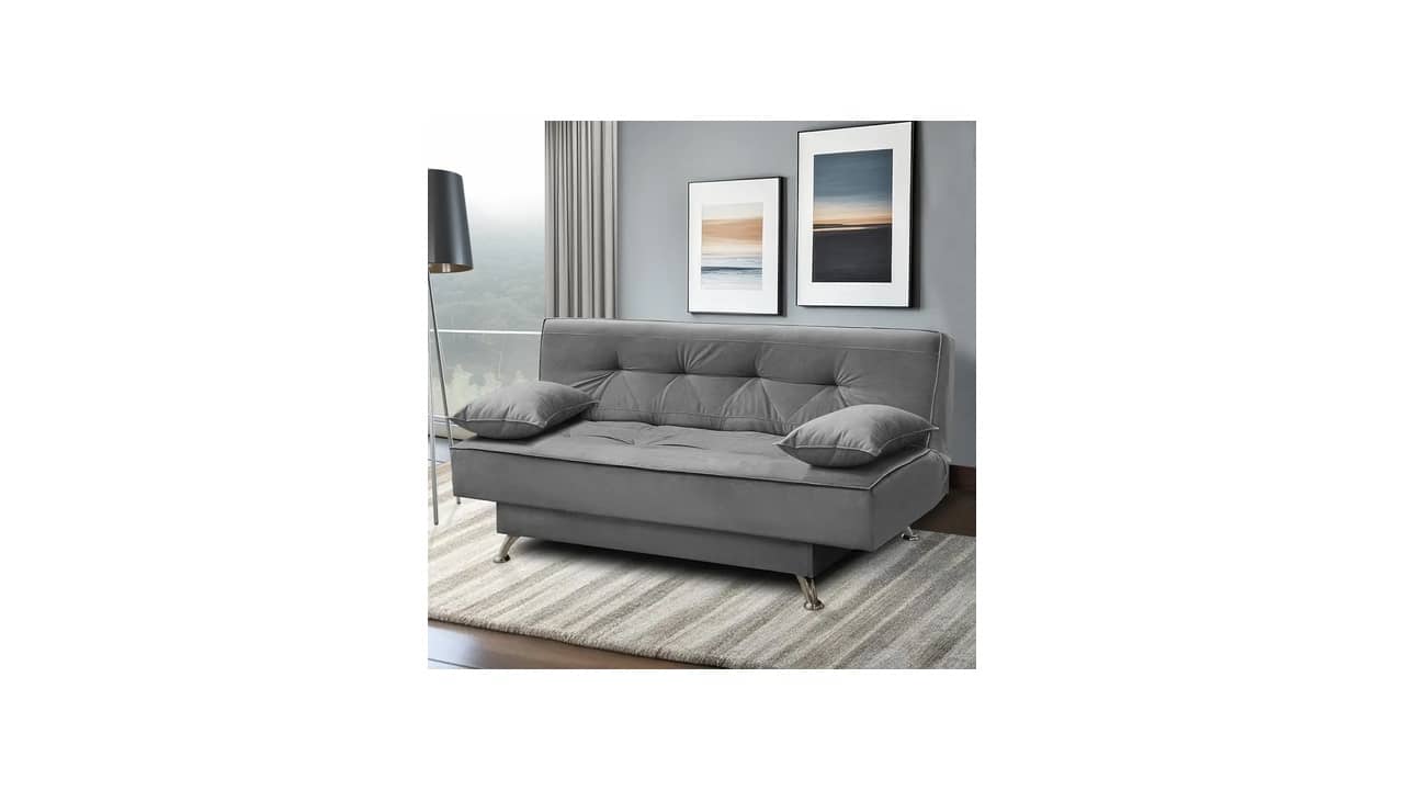 Sofá-Cama Frete Grátis: 10 Melhores Modelos Suede