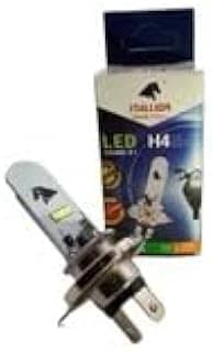 Lâmpada Super LED H4 8000K para Moto – Efeito Xenon Branca | Titan, XRE, Fazer, Lander, YBR e Mais