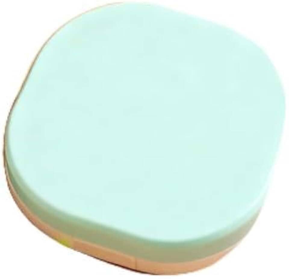 Linda capa para lentes de contato, estojo de contato colorido conveniente para viagem com espelho, mini caixa de armazenamento de lentes de contato portátil com kit de ferramentas de remoção e frasco
