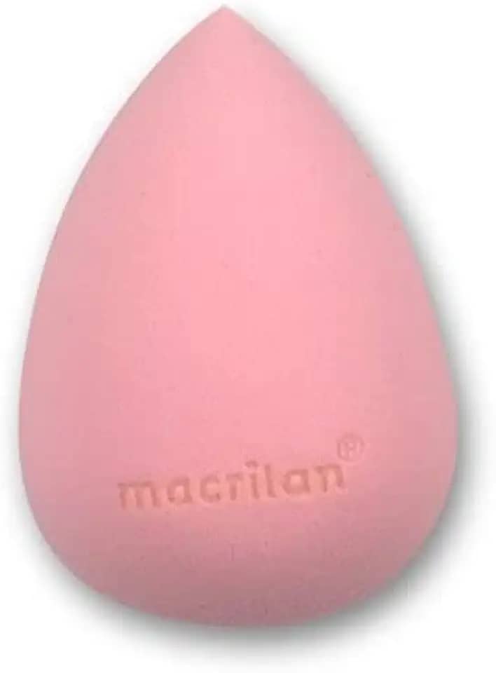 Macrilan Esponja Ep09 Gota Para Maquiagem - Rosa Claro