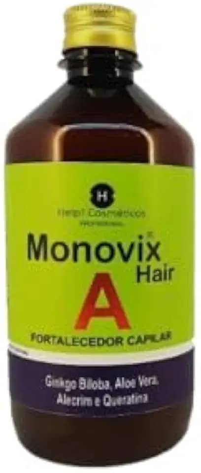 Monovix A Crescimento Capilar (1 Item) Shampoo - 500ml Original Help Cosméticos Autorizado pela Anvisa